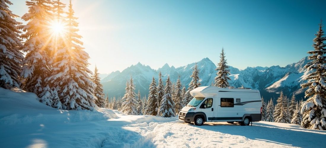 hiver au soleil en van: 9 destinations incontournables